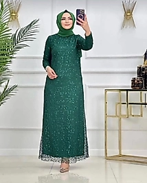 Kadın Büyük Beden  Abiye Elbiseee