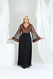 Kadın Büyük Beden .Abiye Elbise.1.10