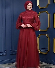 Kadın Büyük Beden Abiye Elbise